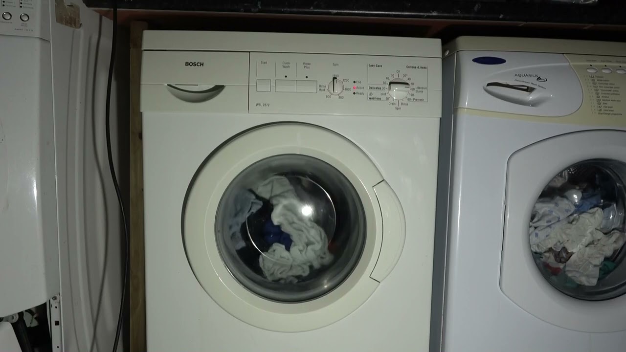 Bosch Maxx WFL2872 - cotton 60'c stains (Eco 60'c standard)