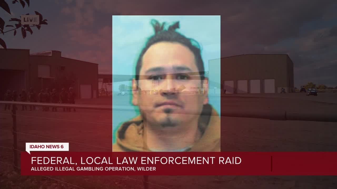 Federal, local law enforcement raid alleged illegal gambling operation in Wilder