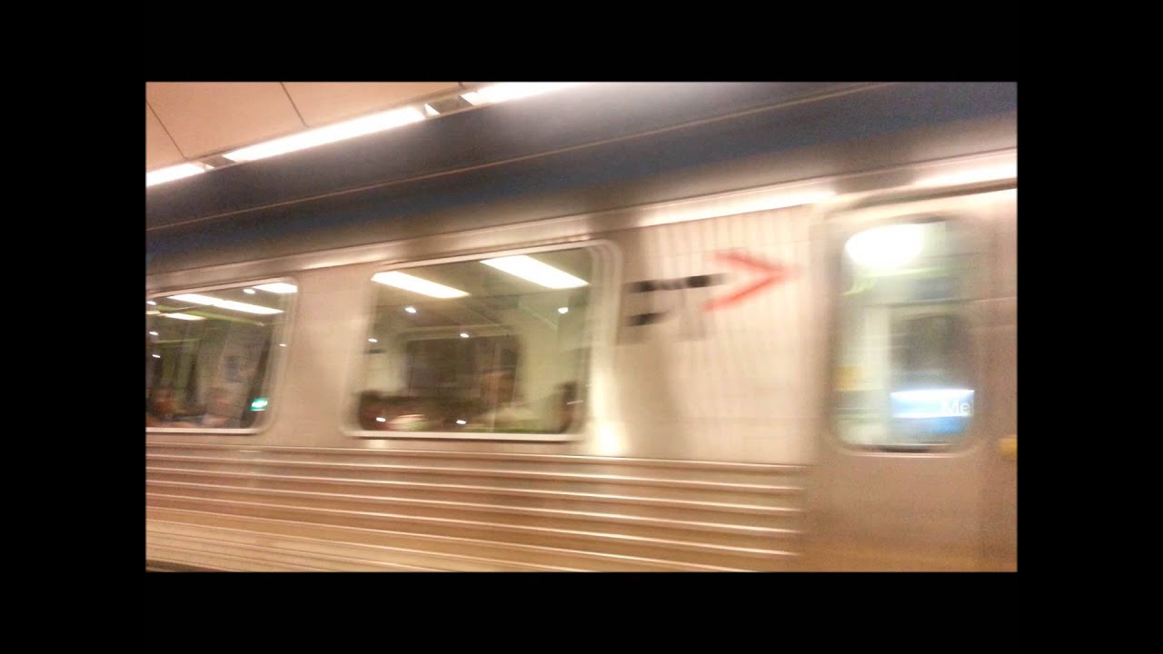 PTV/Metro Comeng departing Melbourne Central
