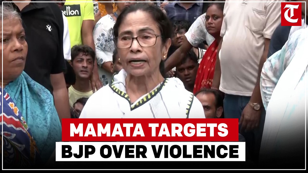 Mamata Banerjee Slams BJP Over Rally Violence, Says Bengal's Law and Order Has Collapsed