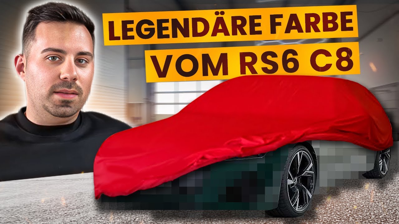 RS6 im neuen Level! Wir zeigen die neue Felgen + Farbe + Verspoilerung!