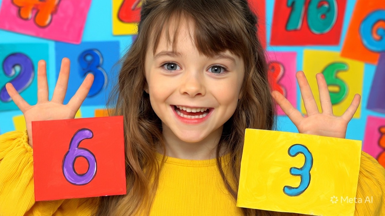 Contemos Juntos 🔢 | Canción Infantil para Aprender a Contar | Loop 10 Min