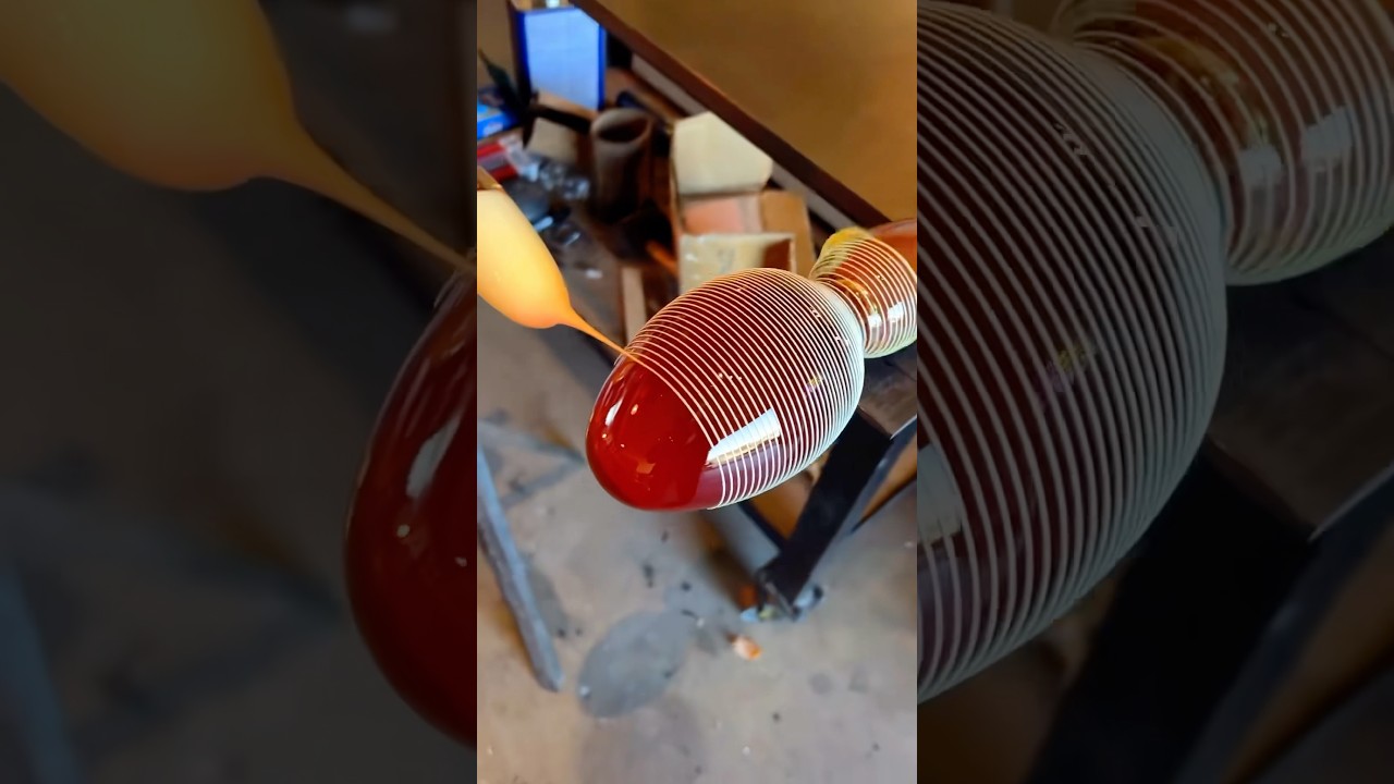 Amazing Glass Blowing at High-Level #satisfying @MNSmartTech