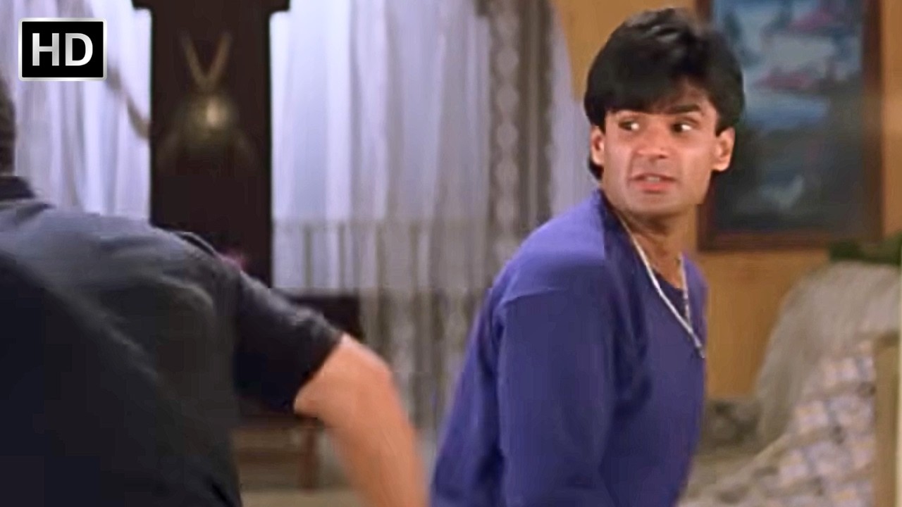 Takkar Climax - सुनील शेट्टी ने सिखाया सबक -  Naseeruddin Shah, Sunil Shetty, Sonali Bendre - HD