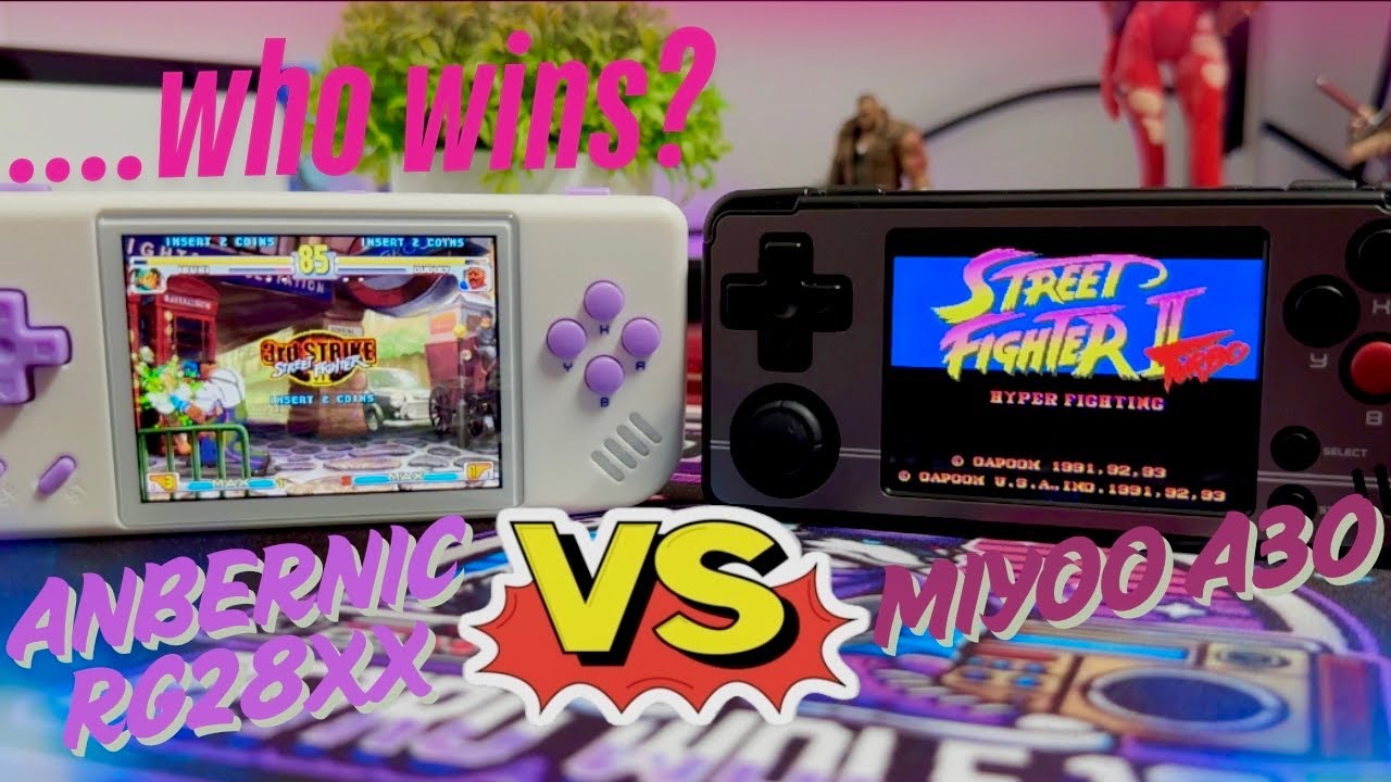 Battle of the Micro Handhelds -  Miyoo A30 VS ANBERNIC RG28XX