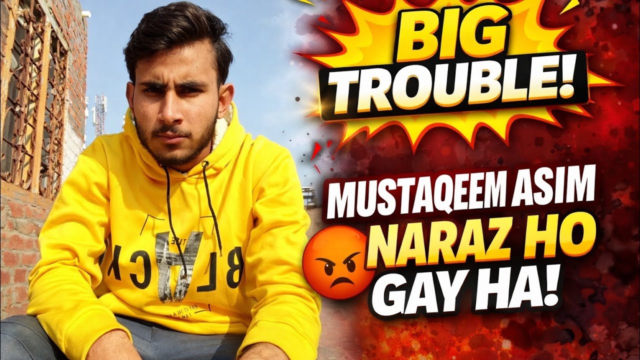 Mustaqeem Asim Sa Naraz Ho Gay Ha! 😡