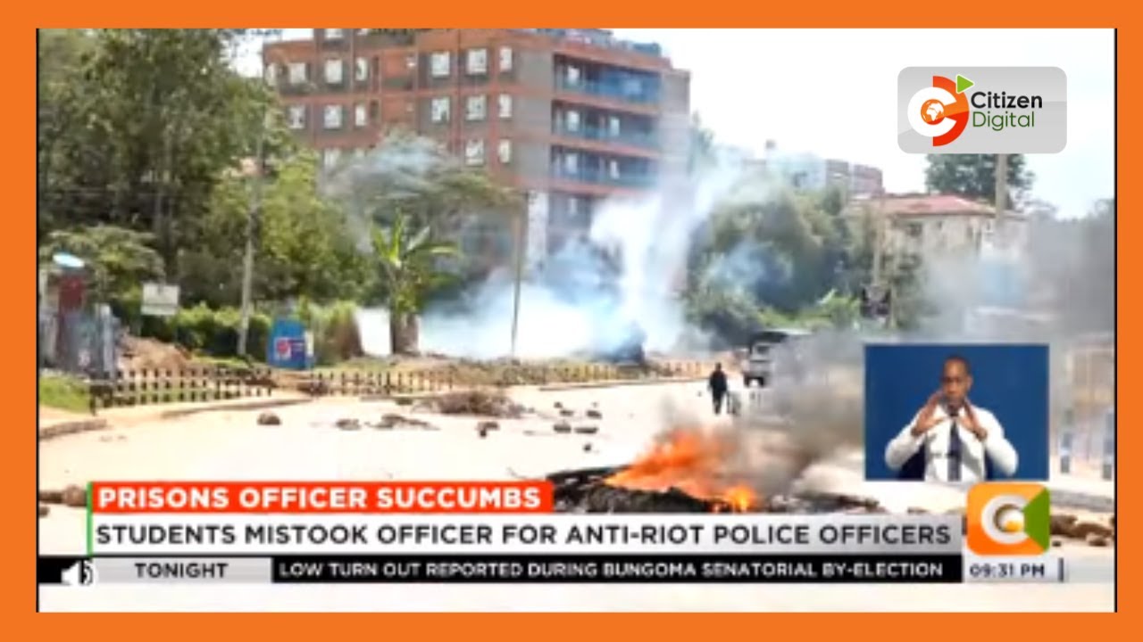 Prisons officer succumbs |Officer was beaten by rioting students of Machakos University