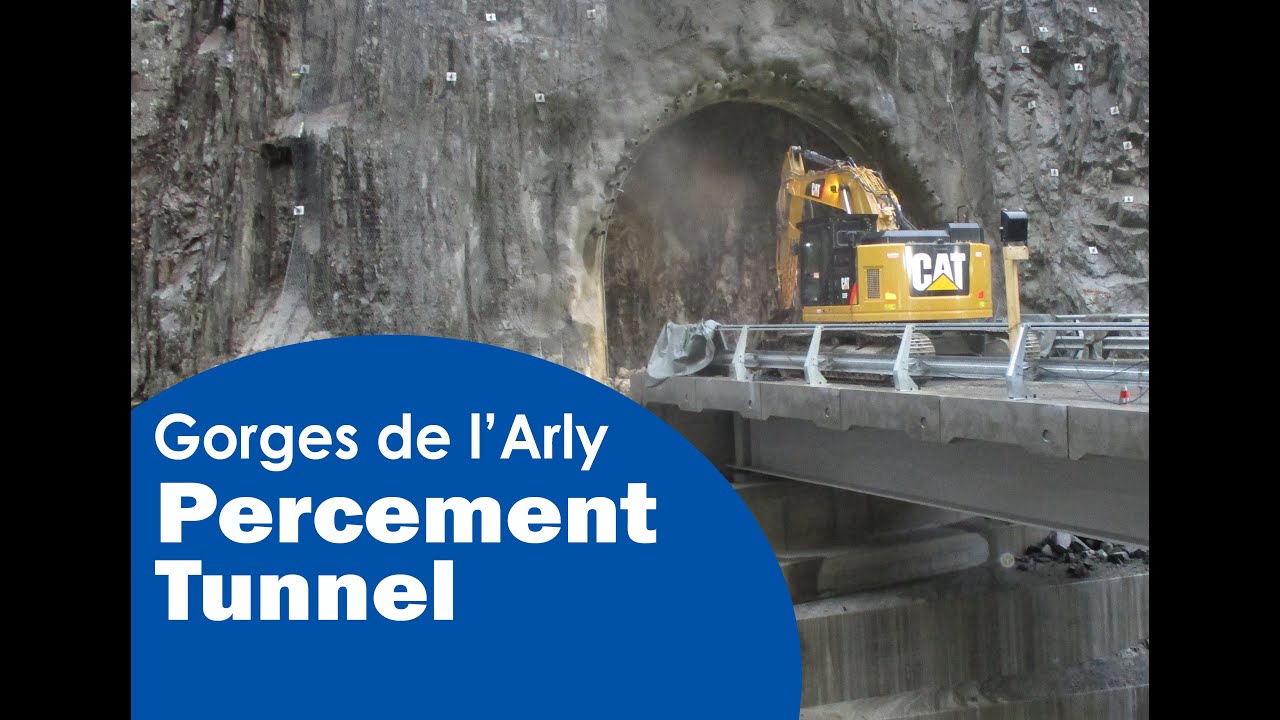 BECS - Mission de coordination Construction du pont et percement du tunnel Gorges de l'Arly Savoie