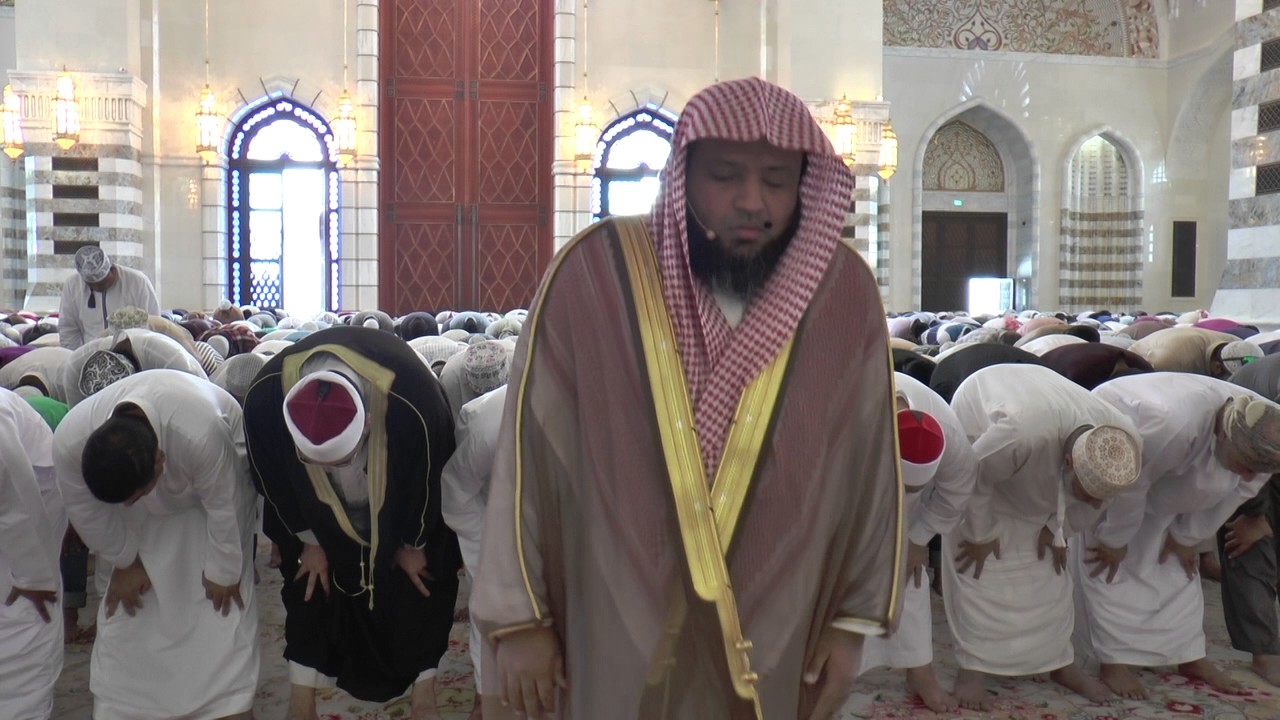 صلاة الجمعة للشيخ سعد النعماني بجامع محمد الامين