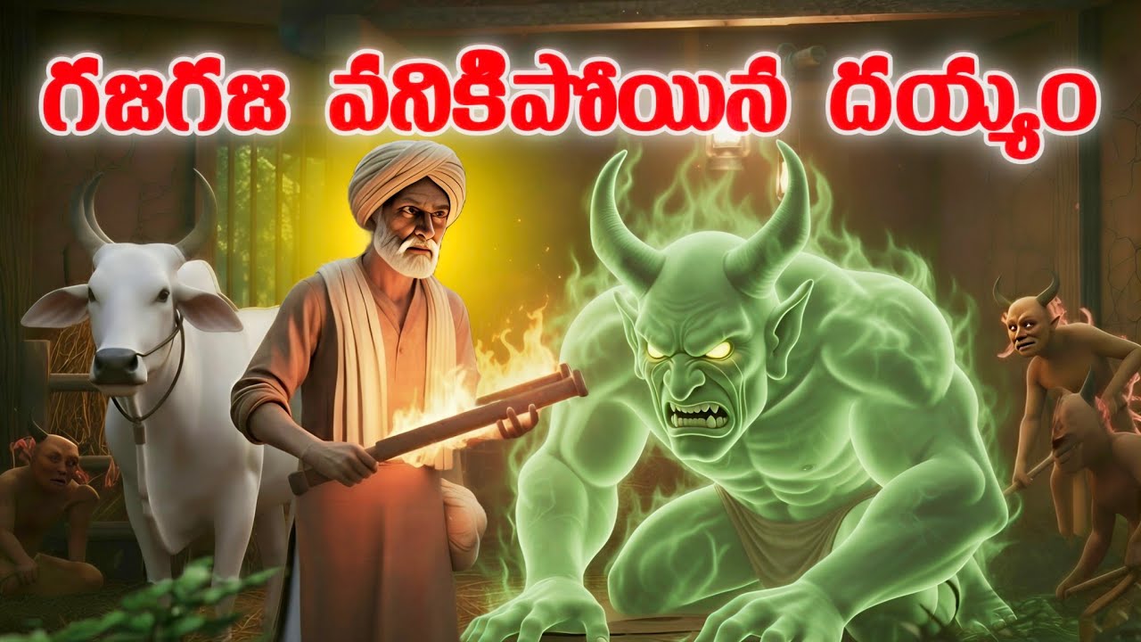 దయ్యం-ధైర్యం || ghost - brave|| నీతి కథలు | కథా లోకం |#ghoststories 