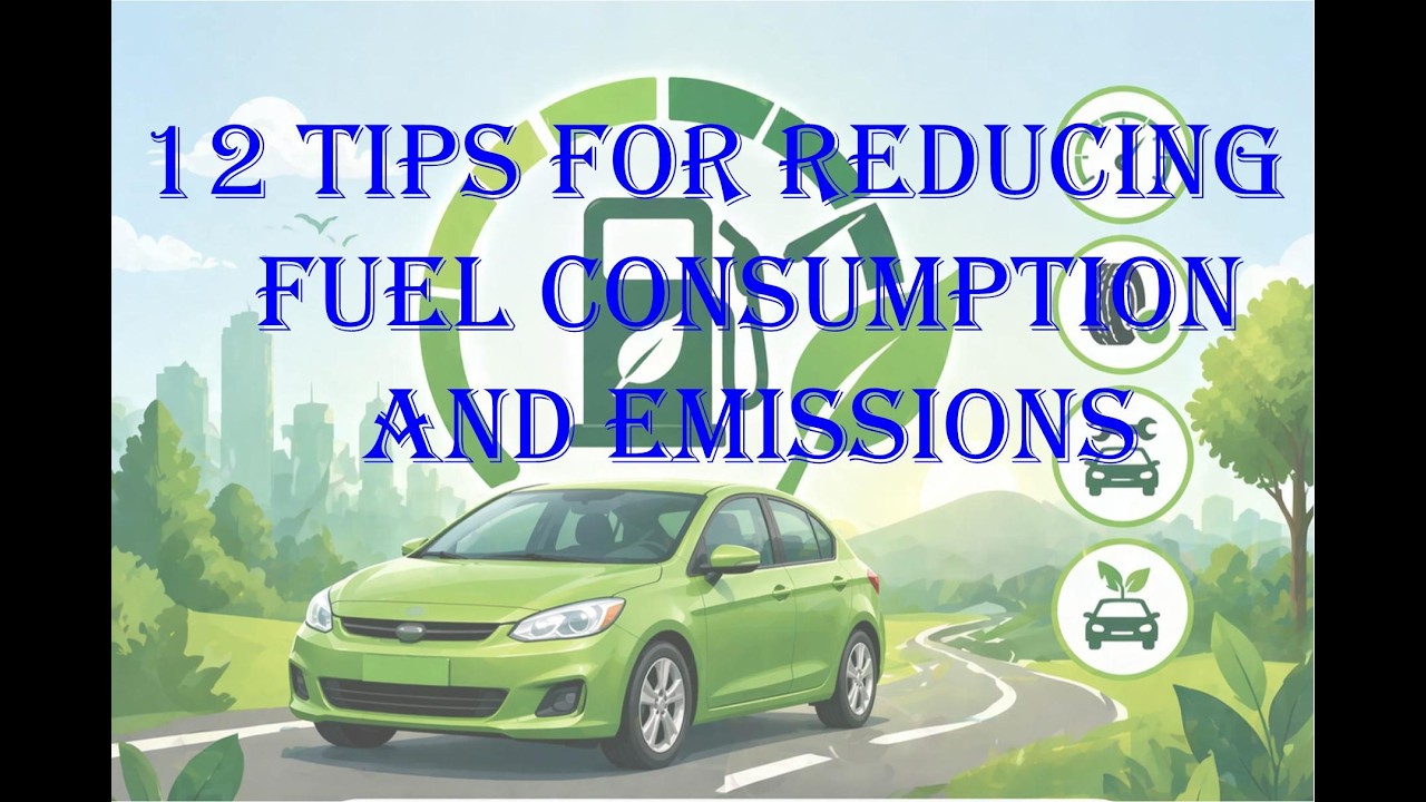 Podcast-12 Tips for reducing fuel consumption and emissions.
