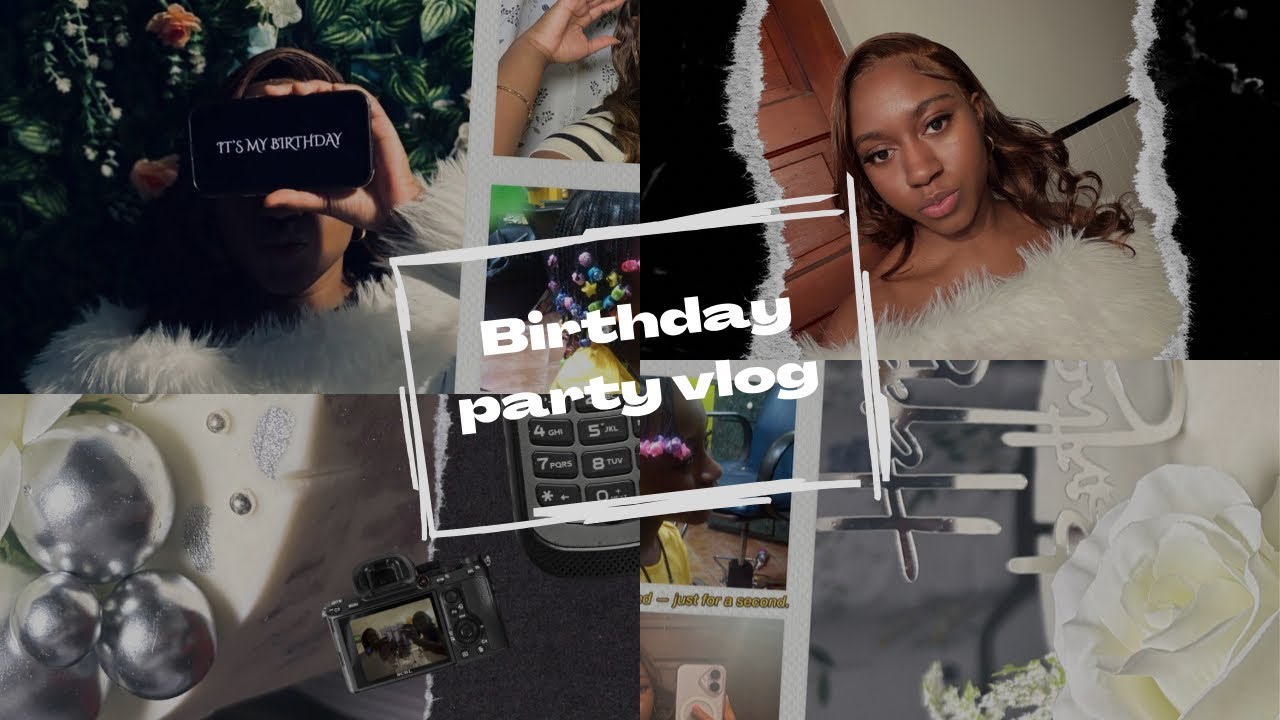 21st Birthday Party | cooking salmon + curry chicken + Curl reveal  