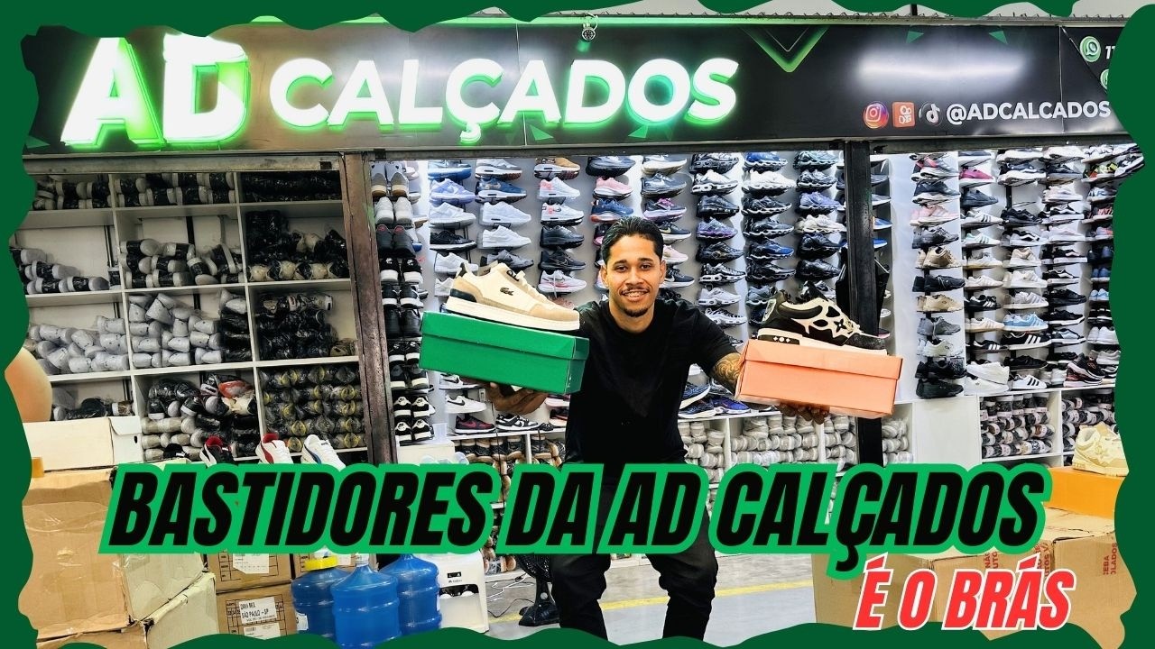👟💥 CONHEÇA OS BASTIDORES DA MELHOR FONTE DE CALÇADOS DO BRÁS 💰👟