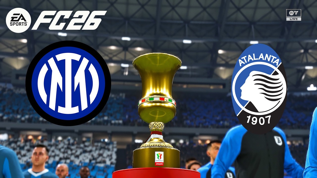 INTER MILAN vs ATALANTA | Coppa Italia 2025/26 Finale – Simulazione Match FC 26