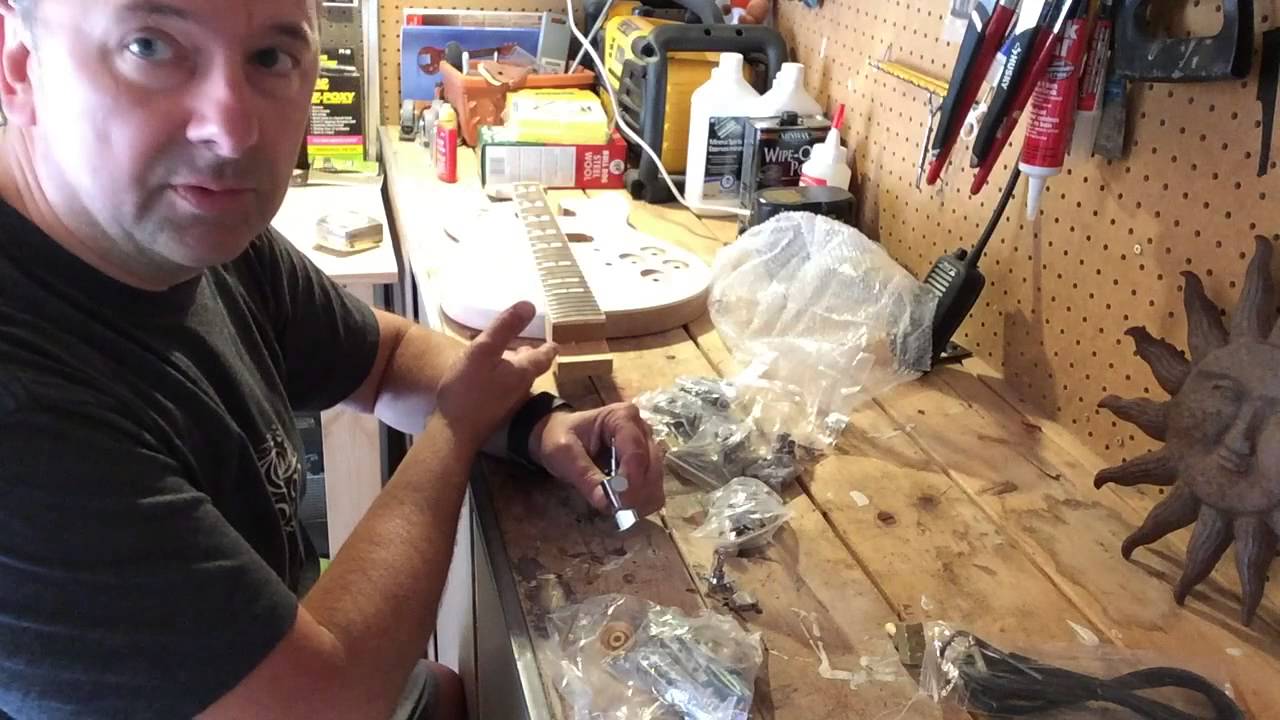eBay Guitar Kit   - Part 1  - Unpacking and first impressions.