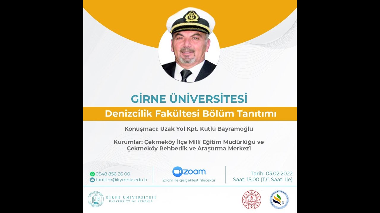 Girne Üniversitesi Denizcilik Fakültesi Bölüm Tanıtım Semineri