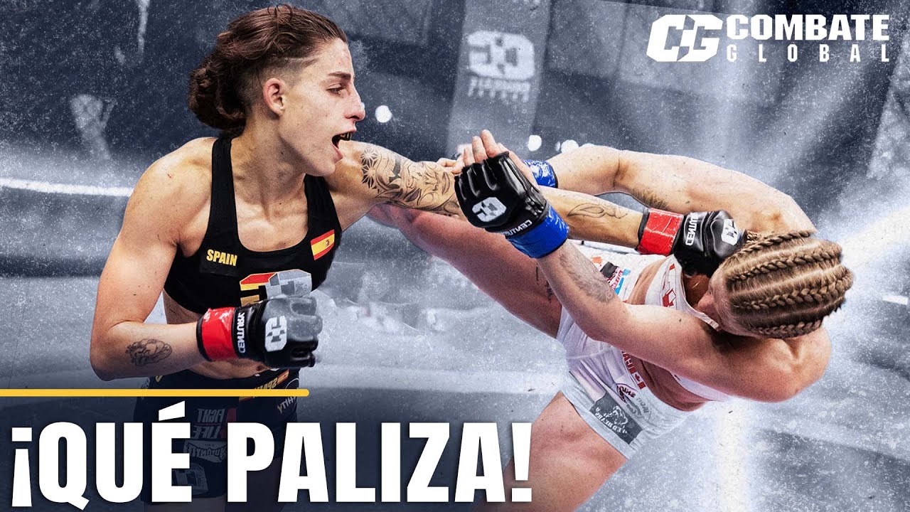 ¡PALIZA ATERRADORA! | Jacklyn Maclean vs Blanca Medina | Combate Global #38