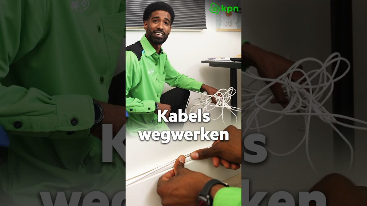 Gemakkelijk kabels laten wegwerken #KPN