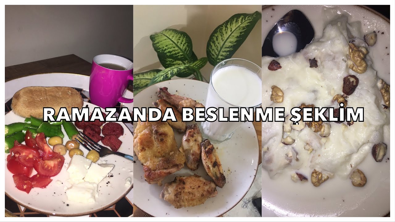 3 GÜN SAHURDAN İFTARA I KİLO VERDİREN BESLENME ŞEKLİM! RAMAZANDA KİLO ALMAK YOK!!