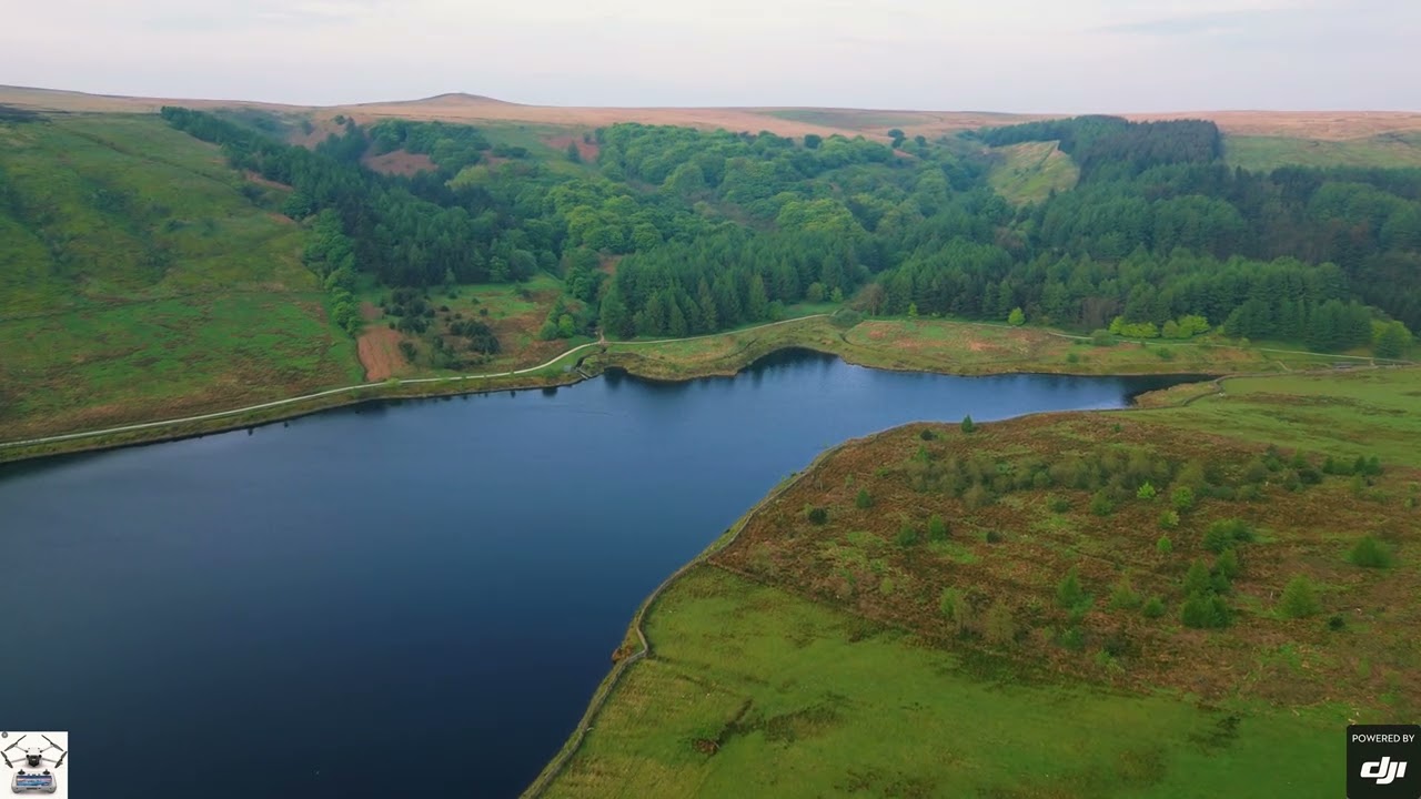 Haslingden Grane using DJI Mini 3 Pro 4k