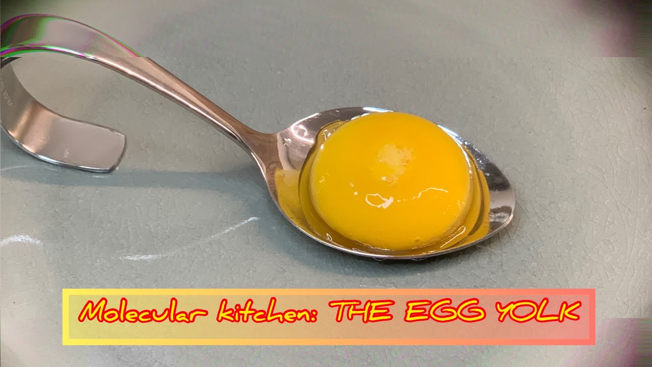 Fruit yolk Molecular kitchen Spherification