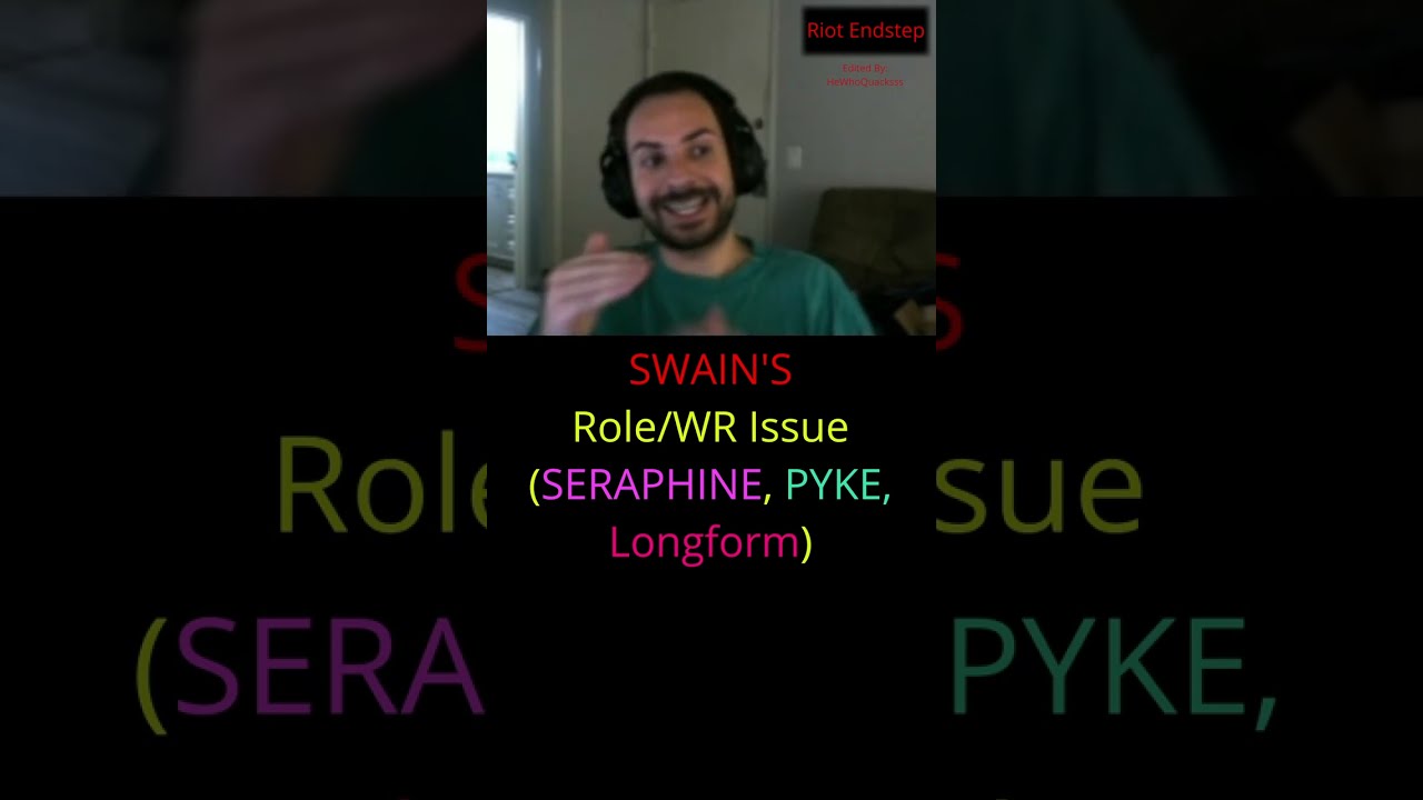 Riot Endstep: SWAIN'S Role/WR Issue (SERAPHINE PYKE) | Is NASUS a MIDGAME Champ? | ANATHEMA'S CHAINS