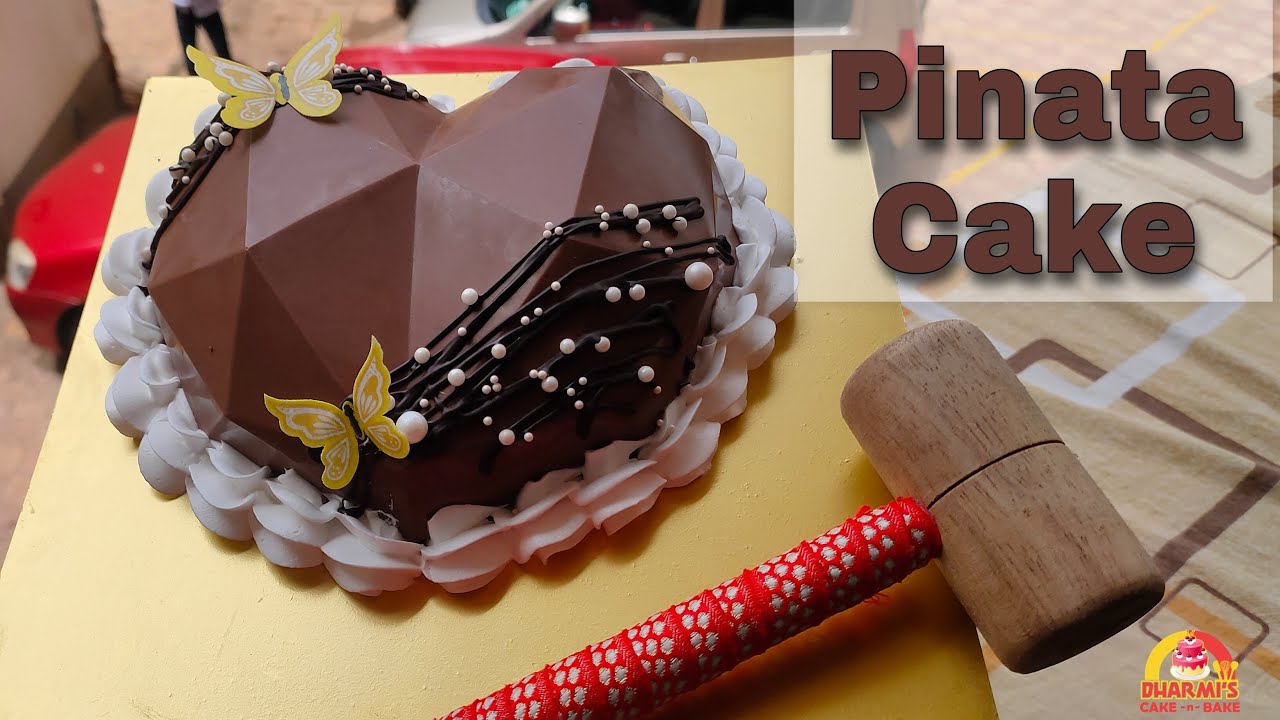 How to make Pinata Cake | How to make Chocolate Pinata Cake |Easy Pinata Cake recipe