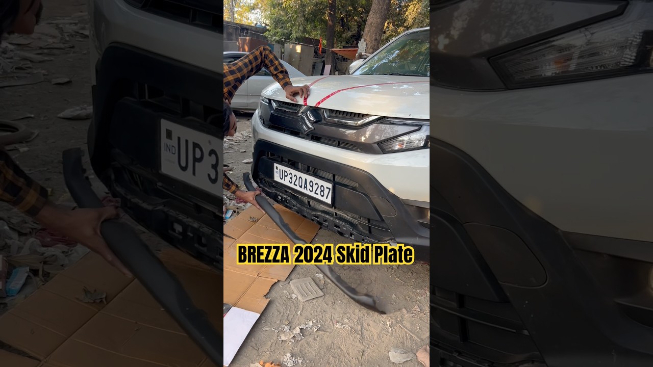 Brezza 2024 Skid Plate Maruti Original