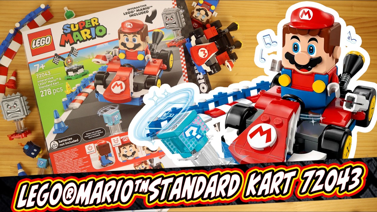 Mario Kart™ – Interactive LEGO® Mario™ & Standard Kart 72043/  マリオカート™ – レゴ®マリオ™とスタンダードカート