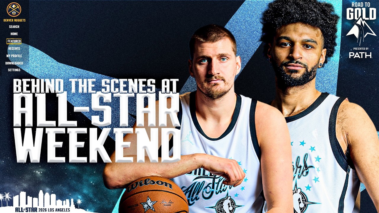 All-Star Weekend Like You've NEVER Seen 📹 | Nikola Jokić & Jamal Murray