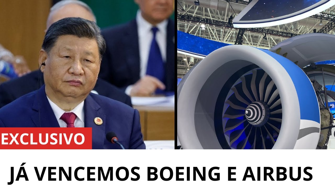 China surpreende o mundo NOVOS motores C929 e CJ-1000A podem derrotar Boeing e Airbus!
