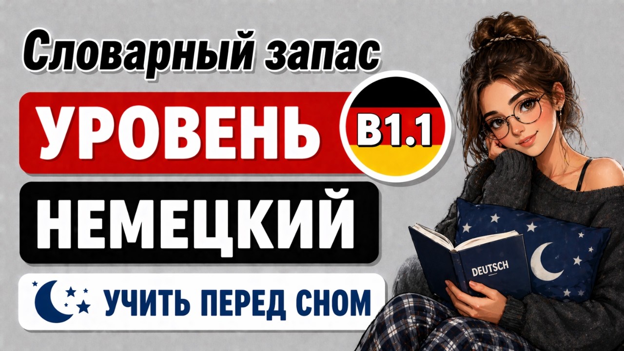 Wortschatz B1.1: Все слова уровня B1.1 с примерами для уверенного общения на немецком! 🇩🇪💬