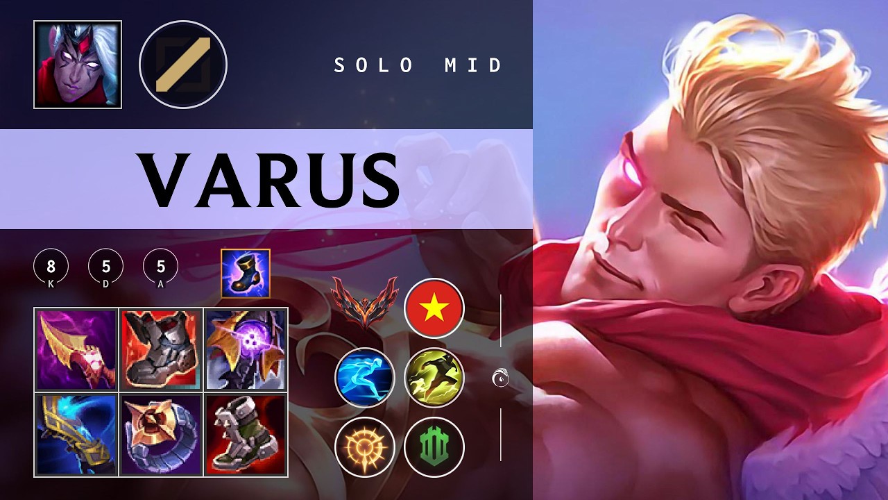 Varus Mid vs Smolder - VN Grandmaster Patch 26.04