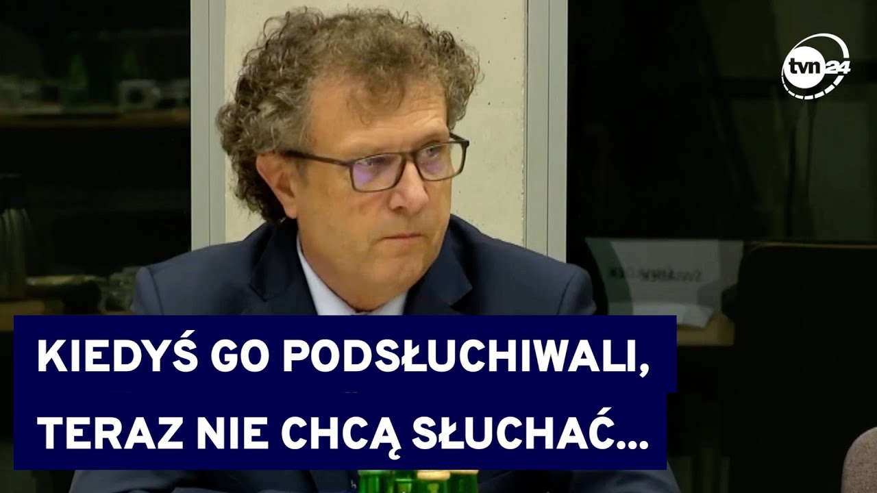 PiS inwigilowało go nie tylko Pegasusem? Jacek Karnowski zeznaje, posłowie PiS wychodzą z sali@TVN24