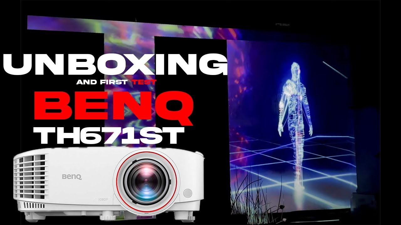 Benq TH671ST - Unboxing and first test