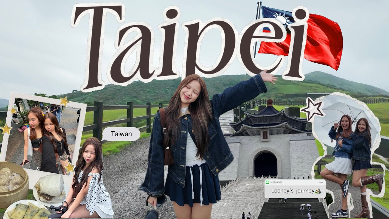 Looney's Journey in TAIPEI เที่ยวใต้หวันเจอมรสุม ไปไหนได้บ้าง #taipei #taiwan