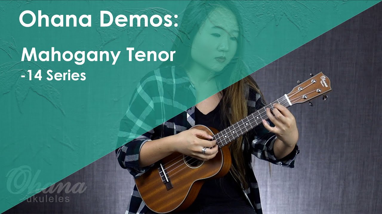 Lise Lee Demos the Ohana TK-14 Mahogany Tenor Ukulele