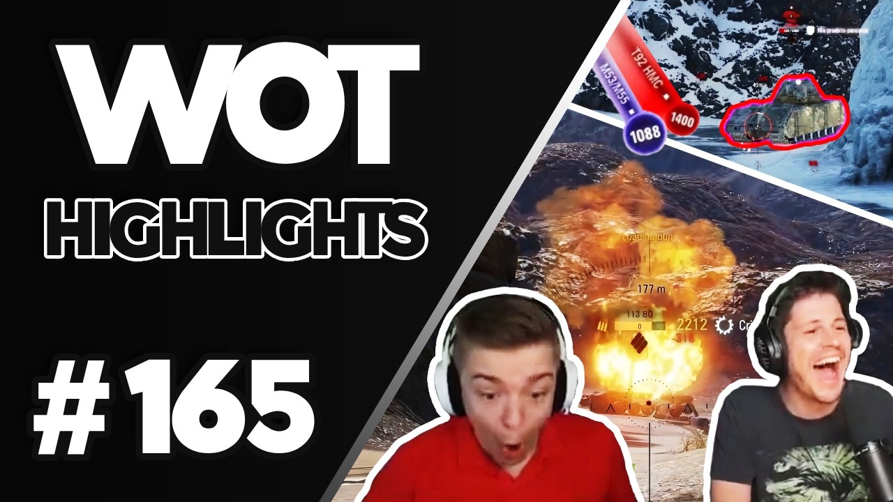 WOT FAILS & WINS 🎲🔥 | Best Streamers Moments #165 | WoT Highlights | [World of Tanks]