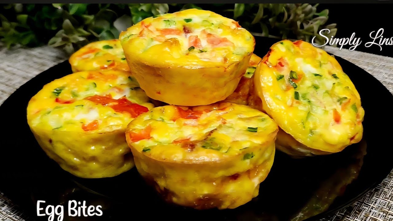 Egg Bites || A Nutritious Breakfast Idea & Very Easy 