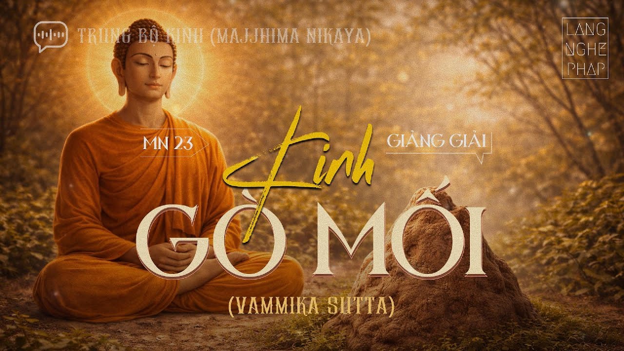 Trung Bộ Kinh | MN 23 | KINH GÒ MỐI (Vammika sutta) - Được bảo hộ bởi Pháp Âm