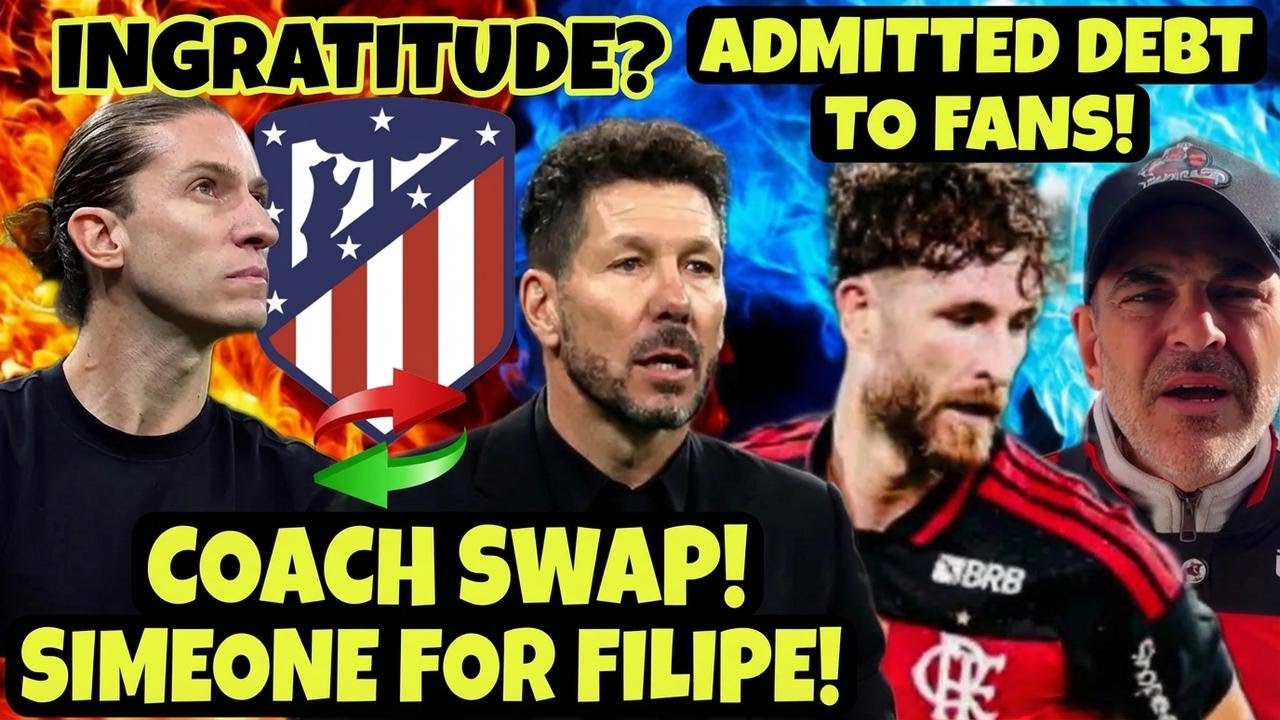 Coaching Shake-Up? Simeone Set to Leave Atlético—Filipe Tapped as Replacement! Léo Breaks the News!