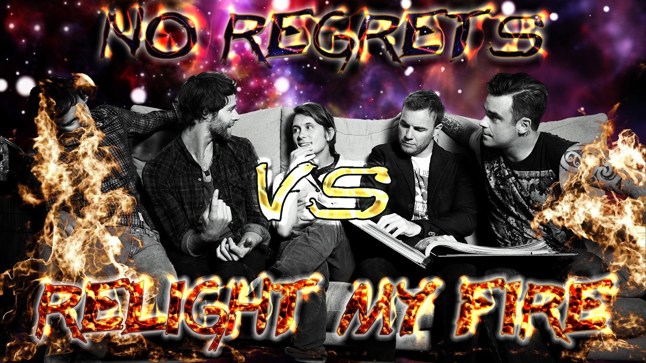 Take That 🔥No Regrets Vs Relight My Fire🔥 (Progress Live Studio Vocal Remix)