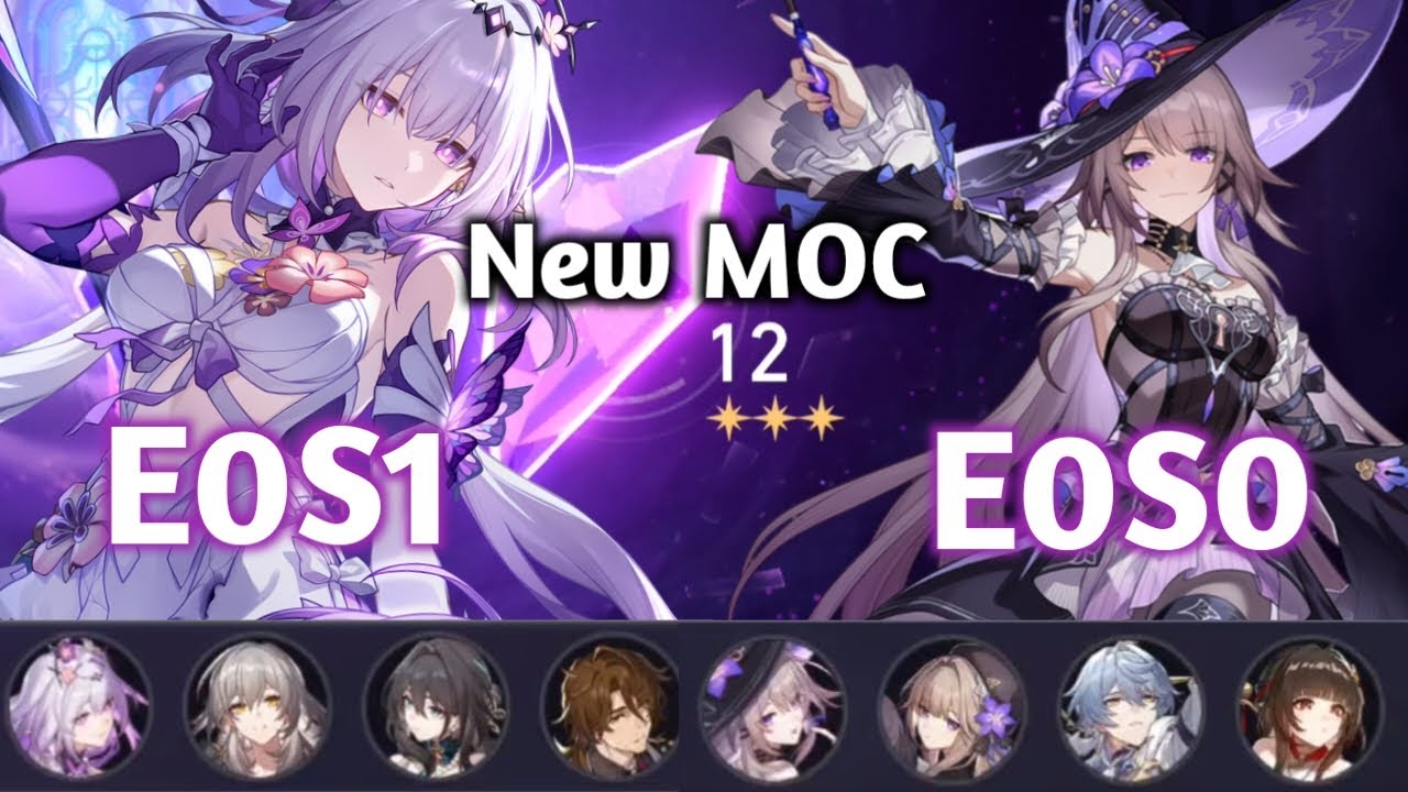 New MOC Pollux boss floor 12 first clear!! Castorice & the herta team _ Honkai star rail