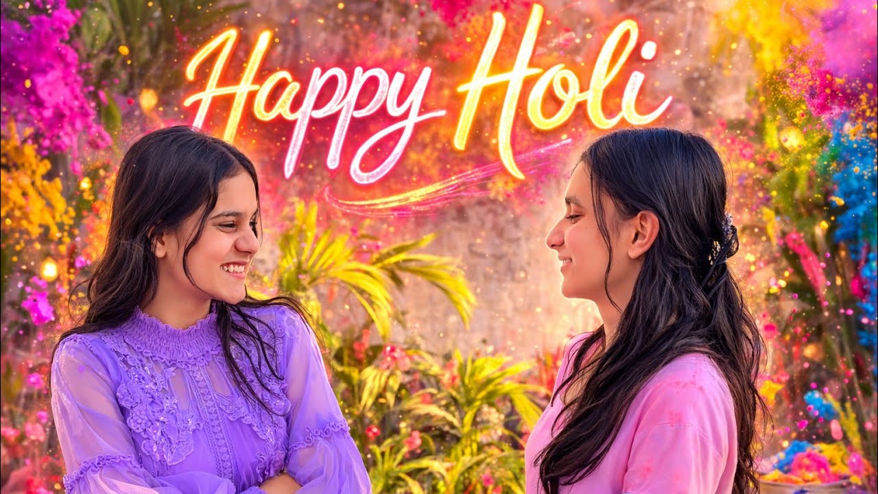 HAPPY HOLI 2026 WITH FAMILY | CELEBRATIONS 