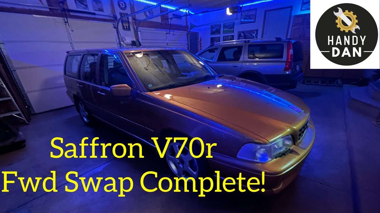 Объяснение замены переднего привода на примере Volvo V70R Saffron p80
