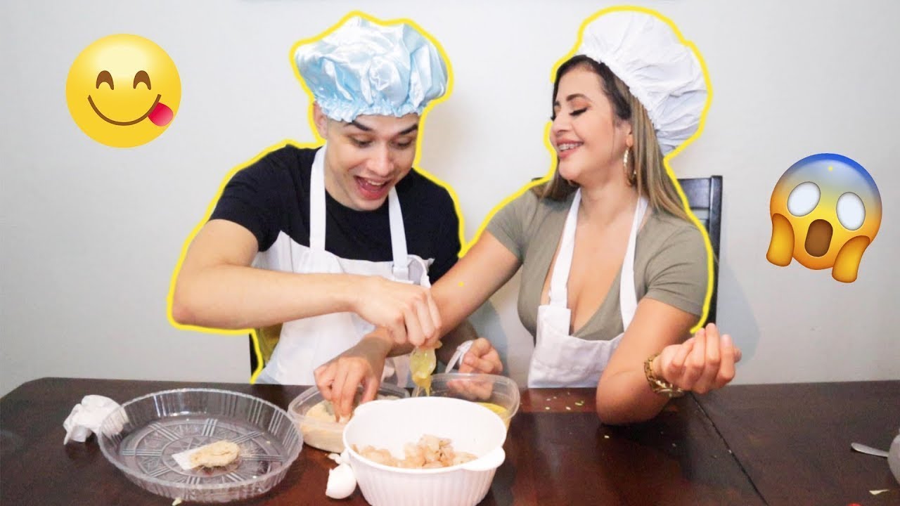 COCINANDO POR PRIMERA VEZ CON CARLOS PARRA- LILLIAN GRIEGO