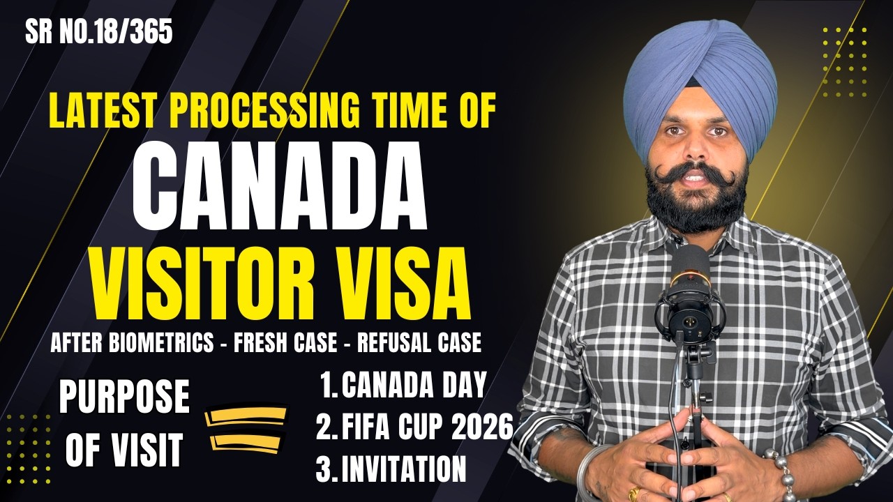Latest processing time of Canada Visitor Visa March 2026| After Biometrics - Refusal case Process?