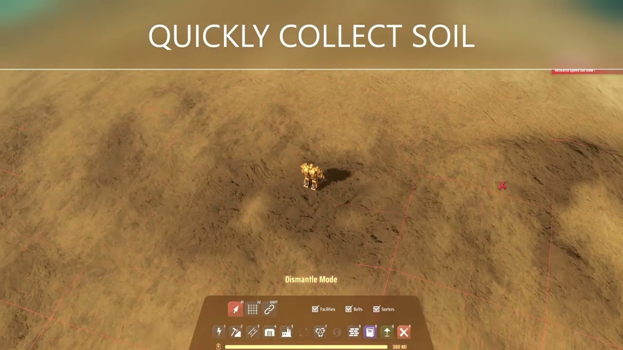 Dyson Sphere Program - soil farming/bury and restore veins