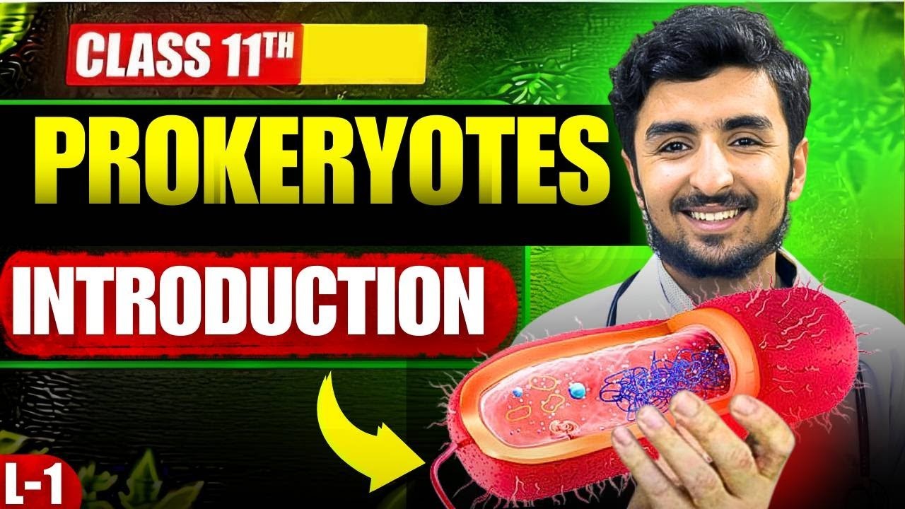 Prokaryotes Made Easy 🔥 | Five Kingdom System Explained | Class 11