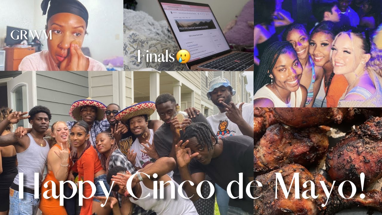 A Day in My Life Vlog | Finals, Cinco de Mayo, & More!
